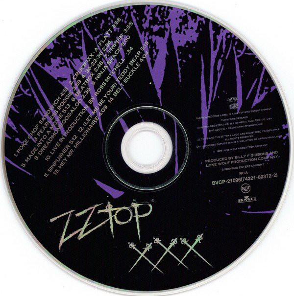 ZZ Top  XXX : CD JPN